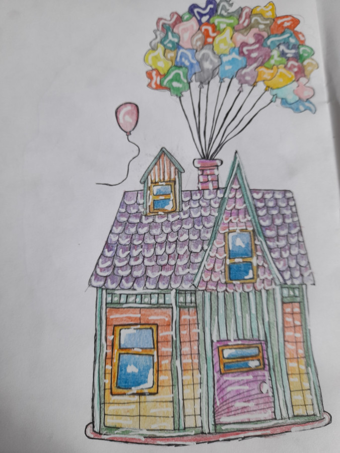 'A House of Love and Dreams' by Marija (11) from Louth