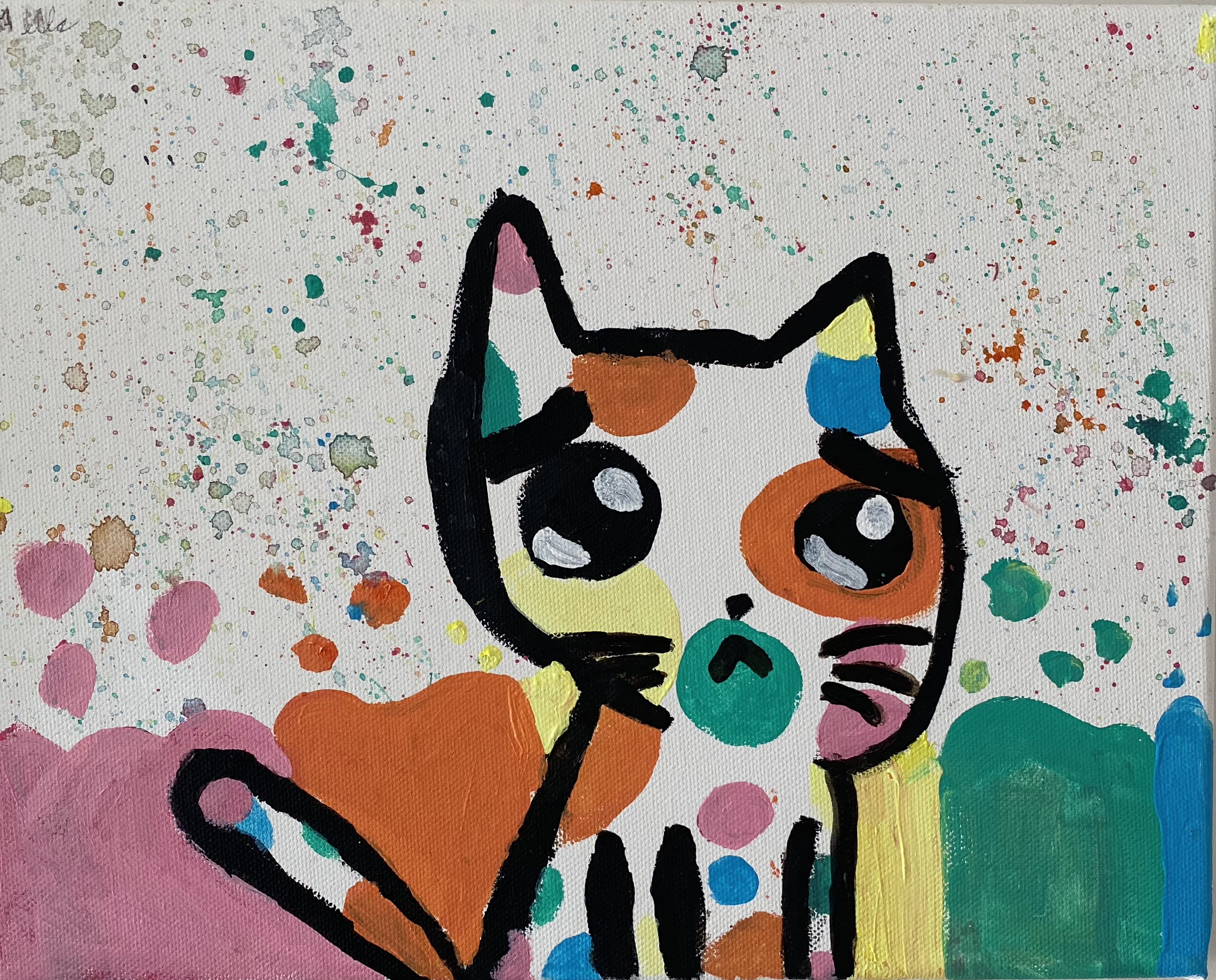 'Bold cat' by Mella (11) from Dublin