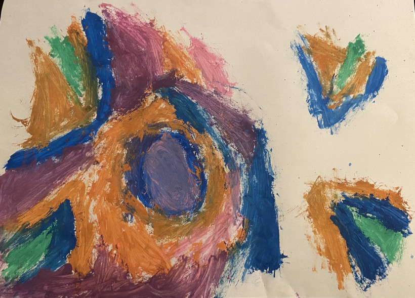 'Meteor' by Molly (5) from Leitrim