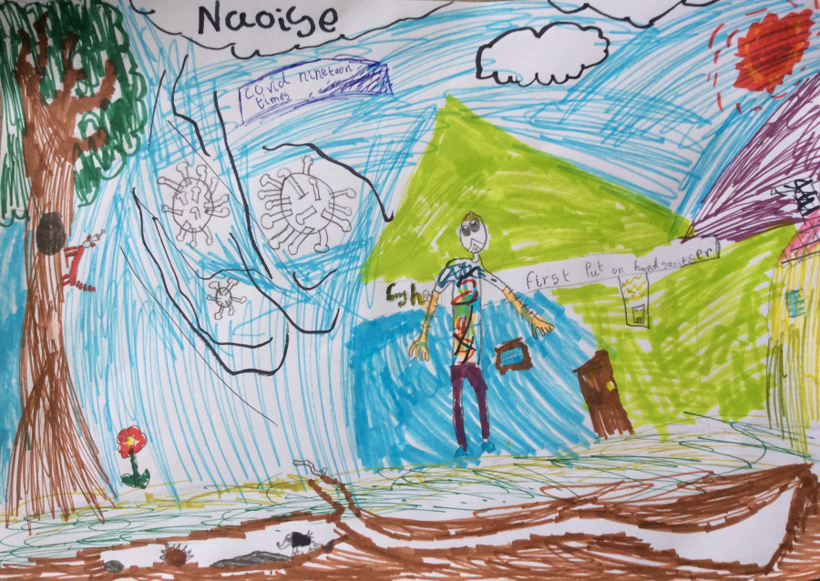 'Covid 19 Times' by Naoise (7) from Galway