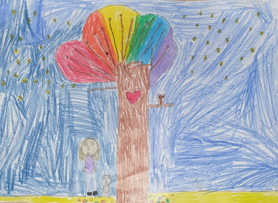 'The wishing tree' by Niamh (8) from Wicklow