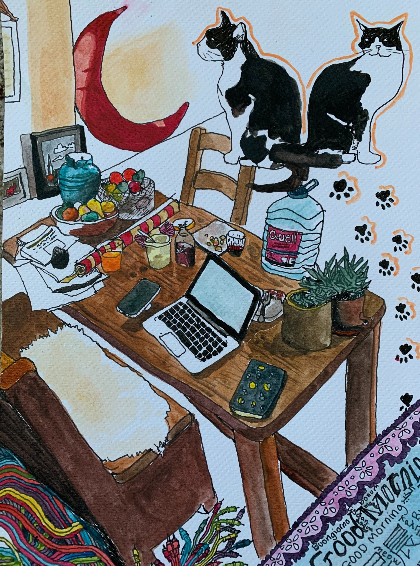 'Kitchen Table' by Odessa (14) from Cork