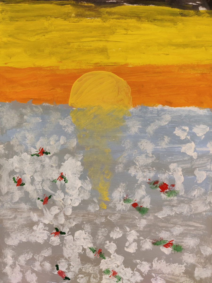 'Sunset' by Orla (9) from Dublin