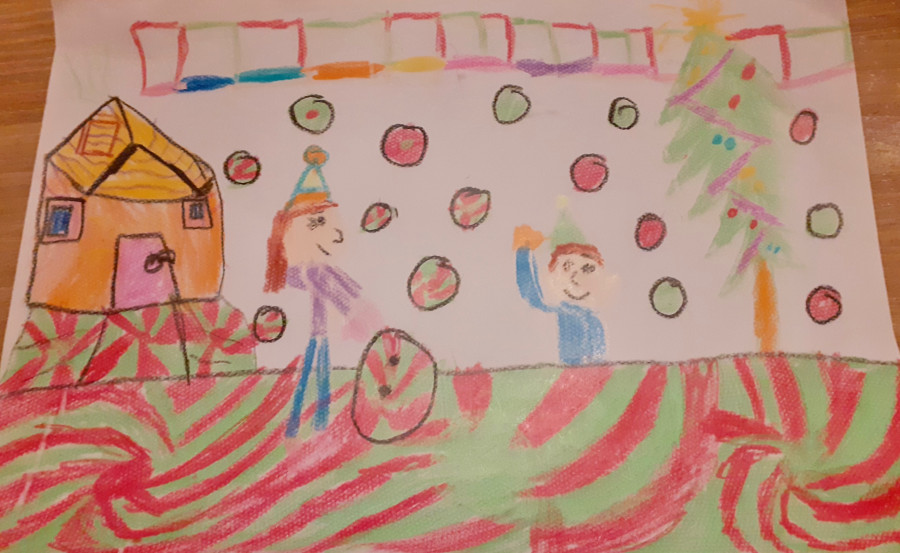 'Peppermint village' by Rebecca (9) from Cork