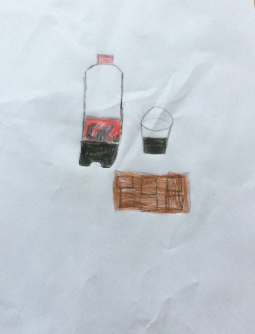 'Coke and Chocolate' by Ruaidhrí (7) from Cork