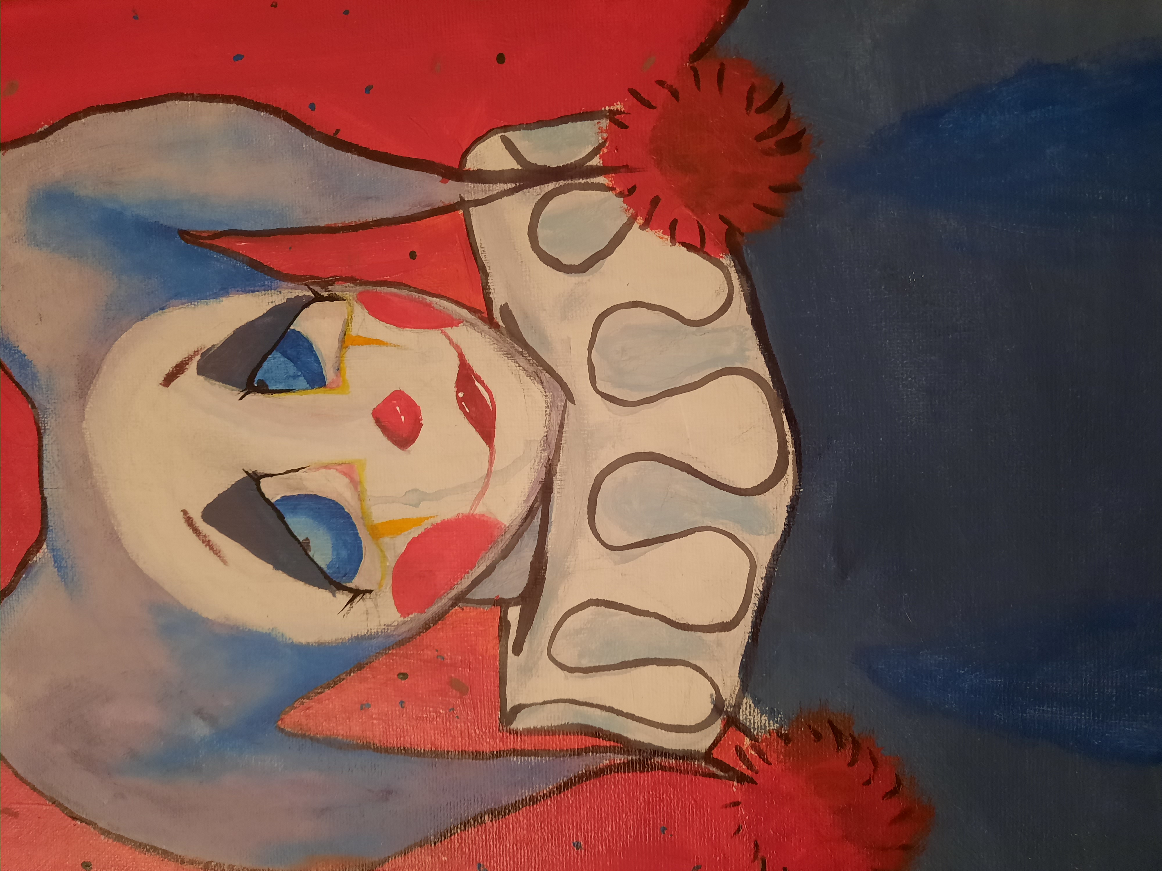 'Clown' by Sarah (15) from Meath