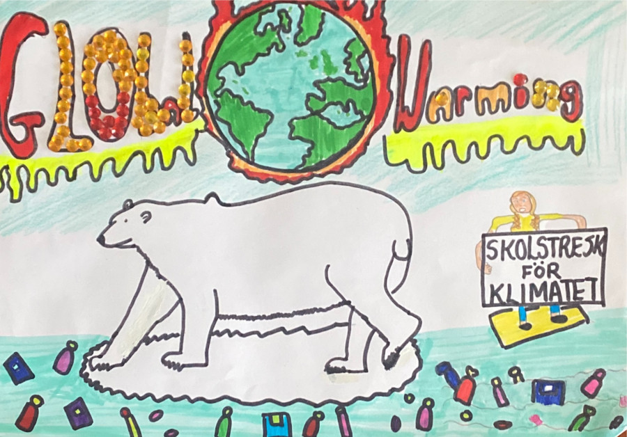 'GLOBAL WARMING' by Sarah Louise (13) from Kerry
