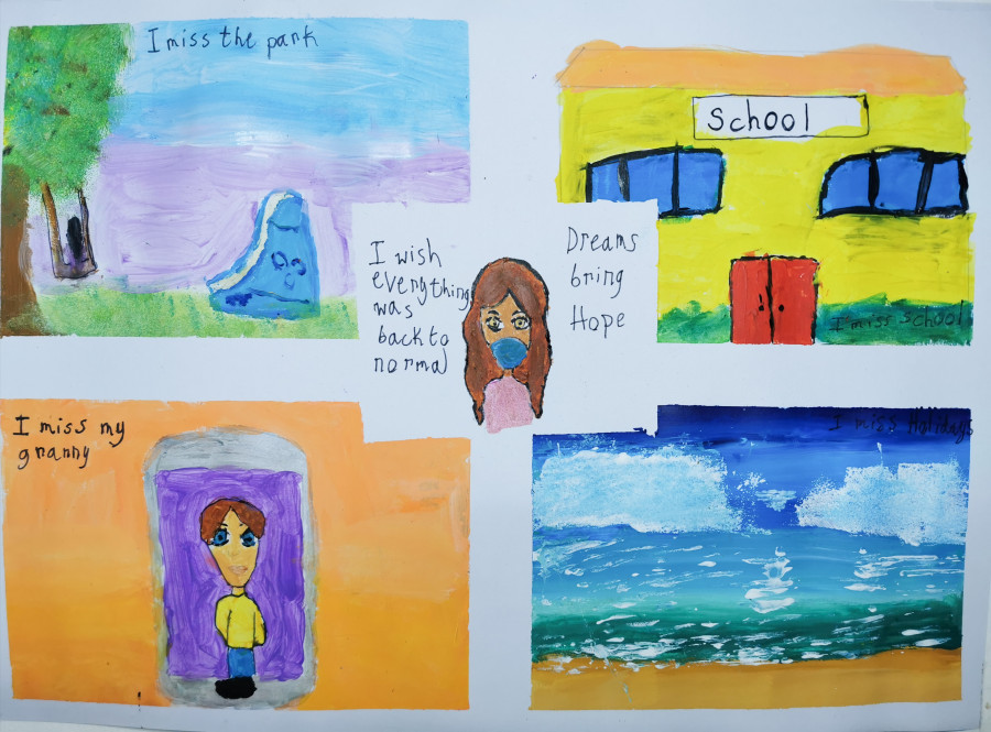 'This is now (Dreams bring hope)' by Shaniqua (11) from Louth