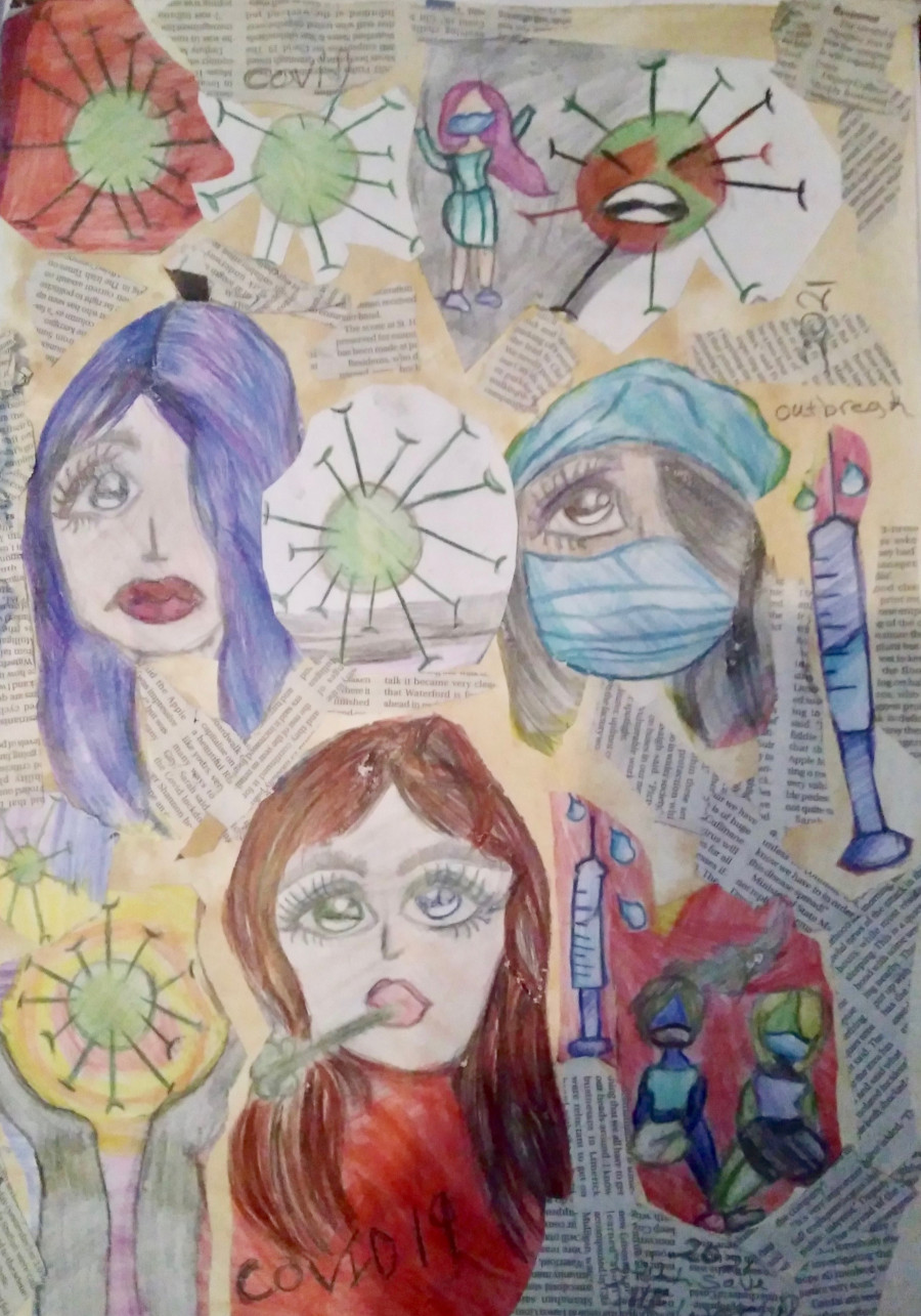 'When you hear the news' by Shannessa (13) from Waterford
