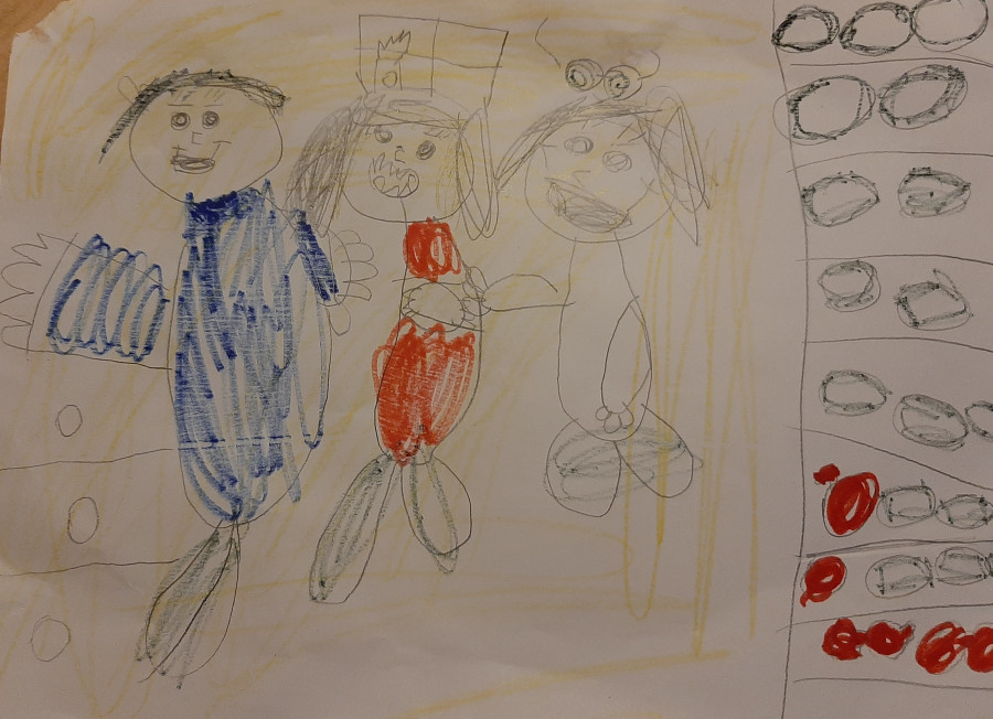 'I miss you' by Sofia (4) from Westmeath