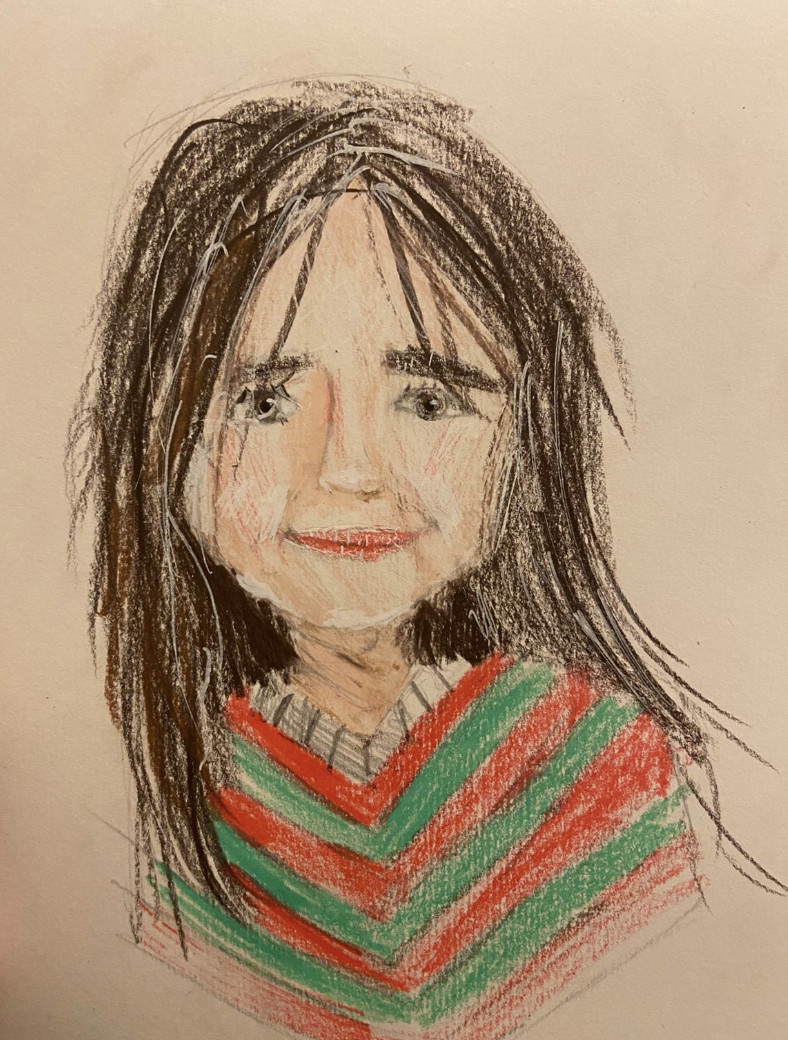 'Just me' by Sofia (8) from Carlow