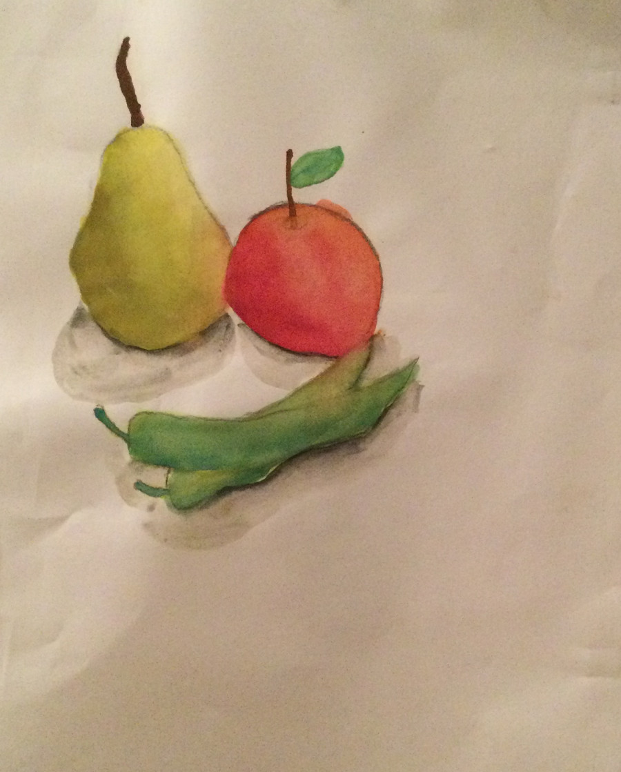 'Fruit and vegetables' by Stacey (10) from Dublin