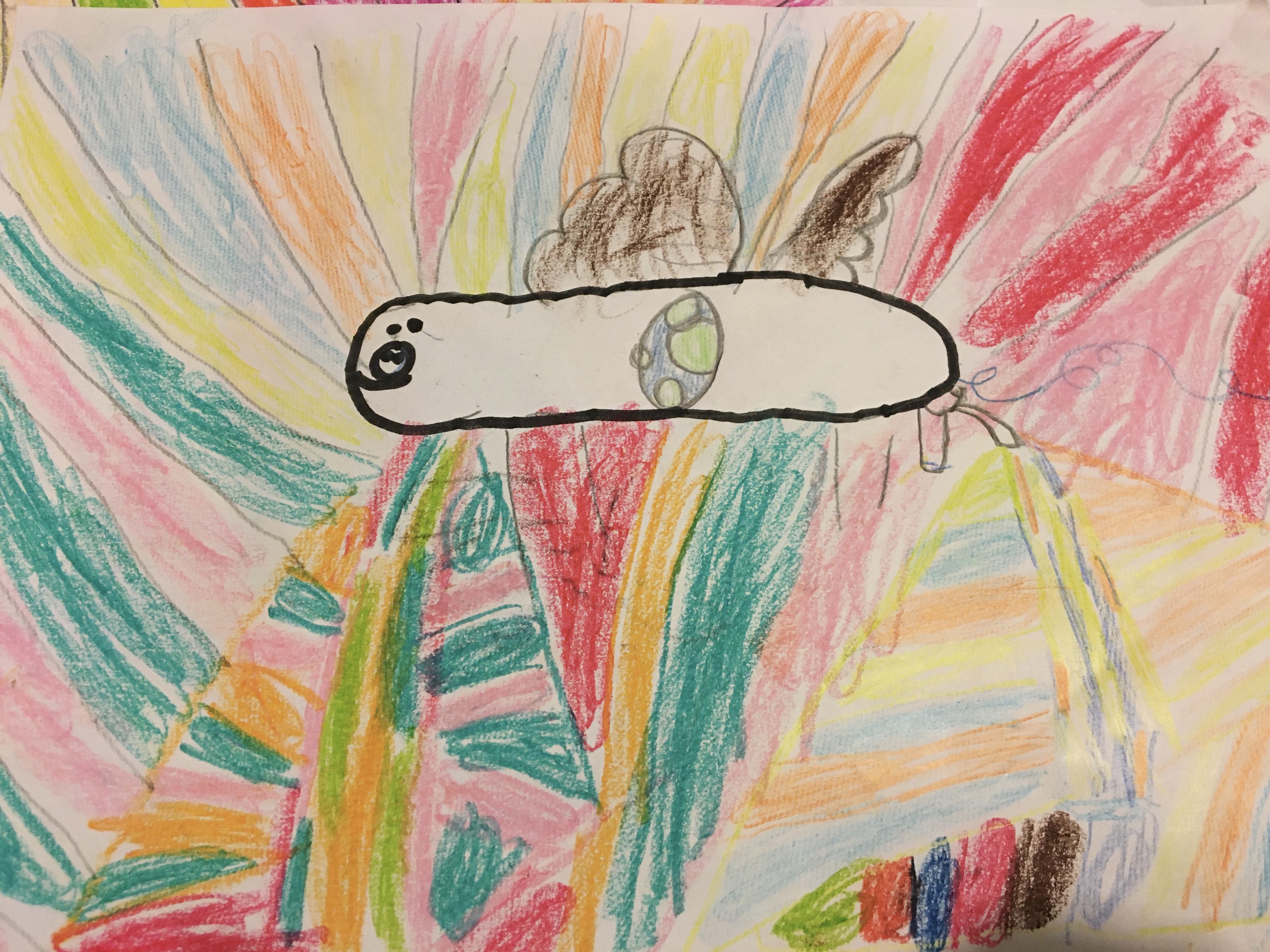'The Flying Dog' by Tadhg (6) from Kilkenny