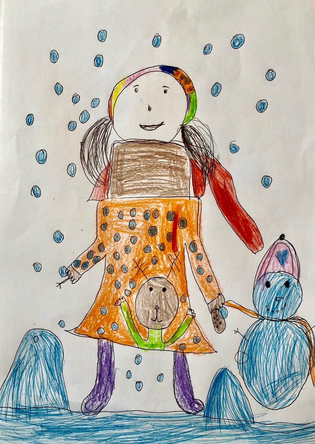 'The Winter Picture' by Tara (6) from Dublin