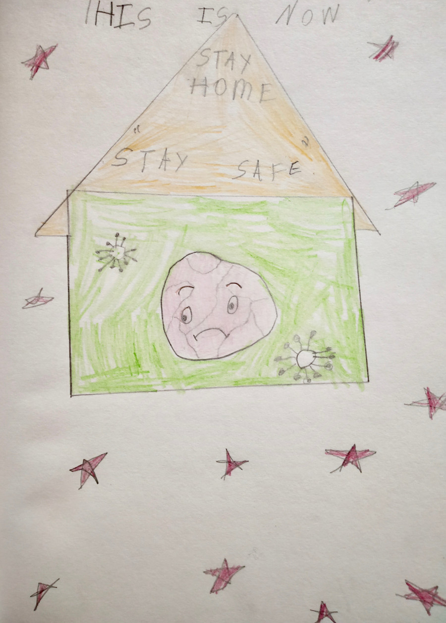 'This is now' by Teffany mariam (6) from Dublin