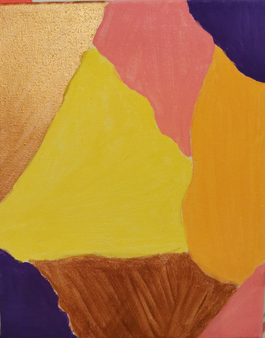 'Colourful Art' by Thea (6) from Dublin