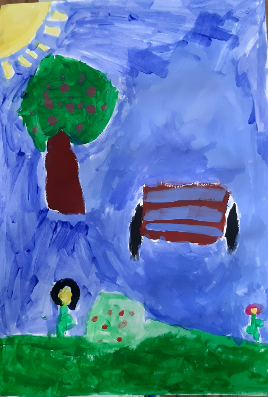 'The Magical Garden' by Tilly (7) from Cork
