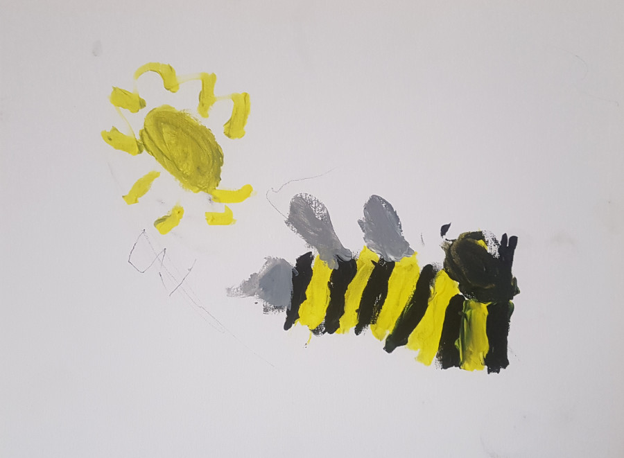 'Bee Free' by Ziggy (7) from Limerick